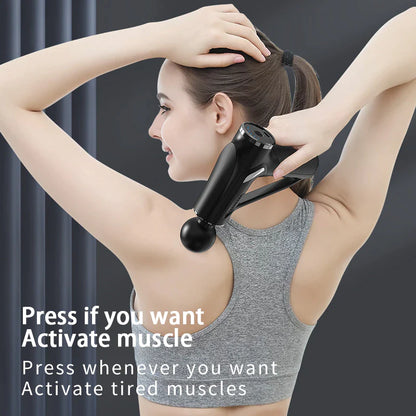 SITUOFUN Professional Deep Tissue Massage Gun with 32 Adjustable Levels for Neck, Body, and Back Muscle Relief