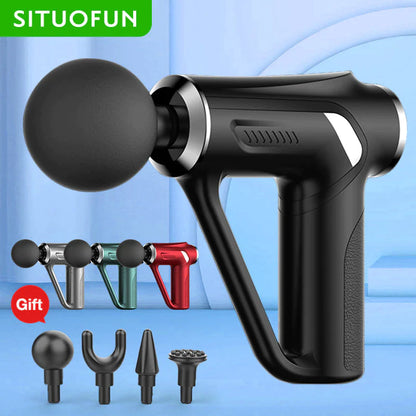 SITUOFUN Professional Deep Tissue Massage Gun with 32 Adjustable Levels for Neck, Body, and Back Muscle Relief