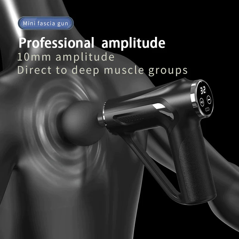 SITUOFUN Professional Deep Tissue Massage Gun with 32 Adjustable Levels for Neck, Body, and Back Muscle Relief
