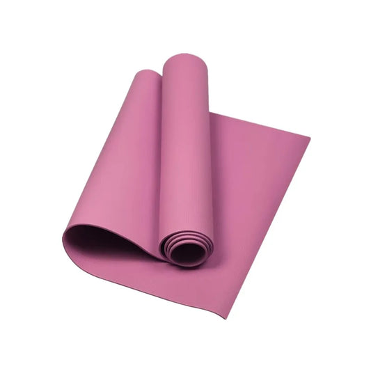 Yoga Mat Thick 1/5" Thick Non Slip Anti-Tear High Density Exercise Mat with Carrying Strap Large Yoga Mat for Floor, Gym, Fitness, Pilates, Stretching, Home Yoga, Workouts